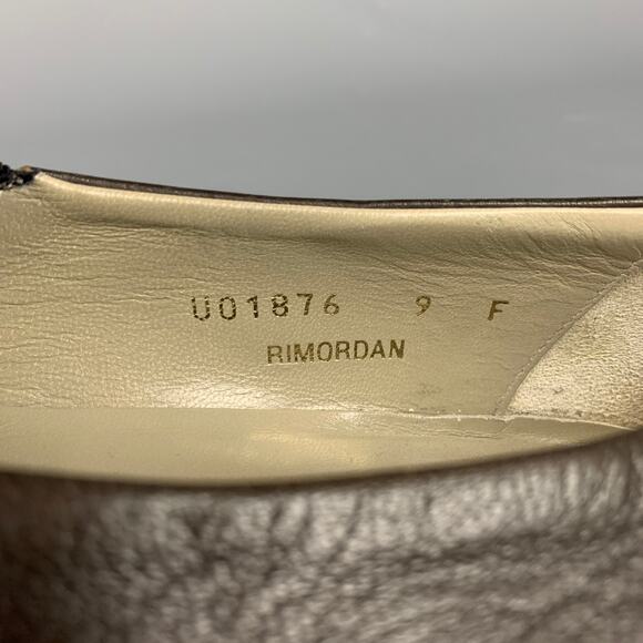 BRUNO MAGLI Size 9 Brown Contrast Stitch Leather Loafers - Picture 6 of 7